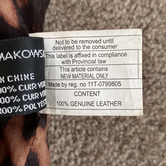 B. Makowsky - Black Leather Hobo Bag - Picture 10 of 14